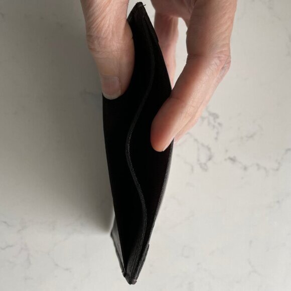 Vintage Luxury Genuine Leather Credit Card Notes Holder Brown Sz OS NWOT - Picture 3 of 8